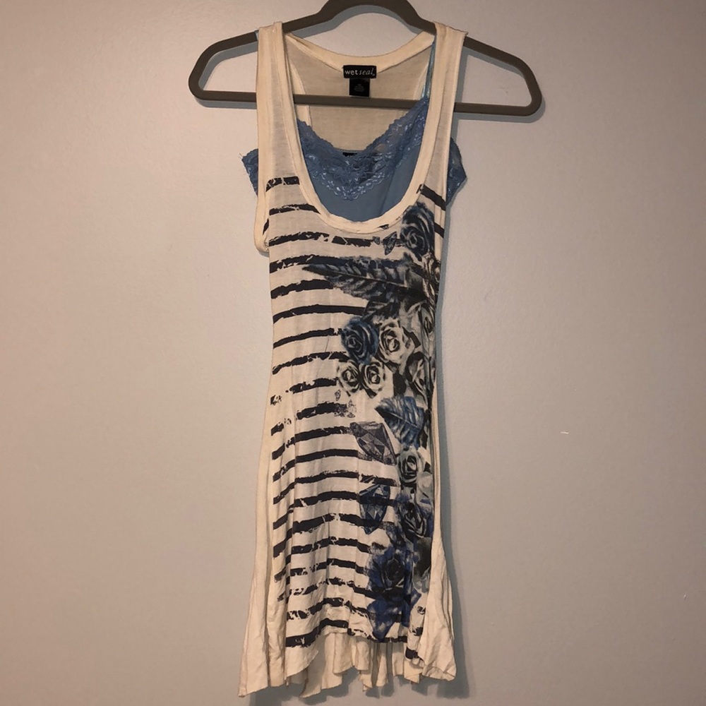 XS Wet Seal Layered Dress
